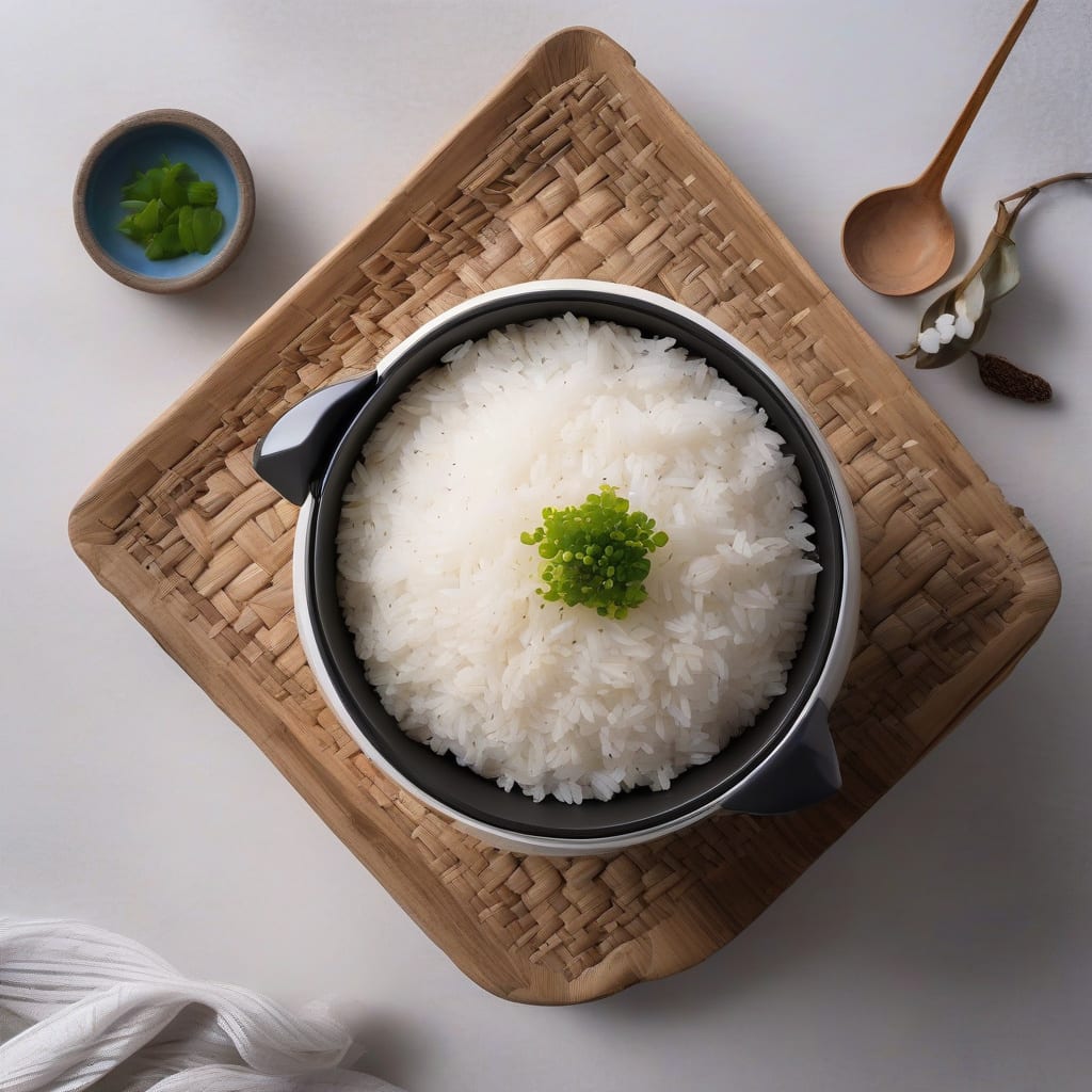Rice Cooker White Rice Recipe: Fluffy Perfection Every Time example with annotations