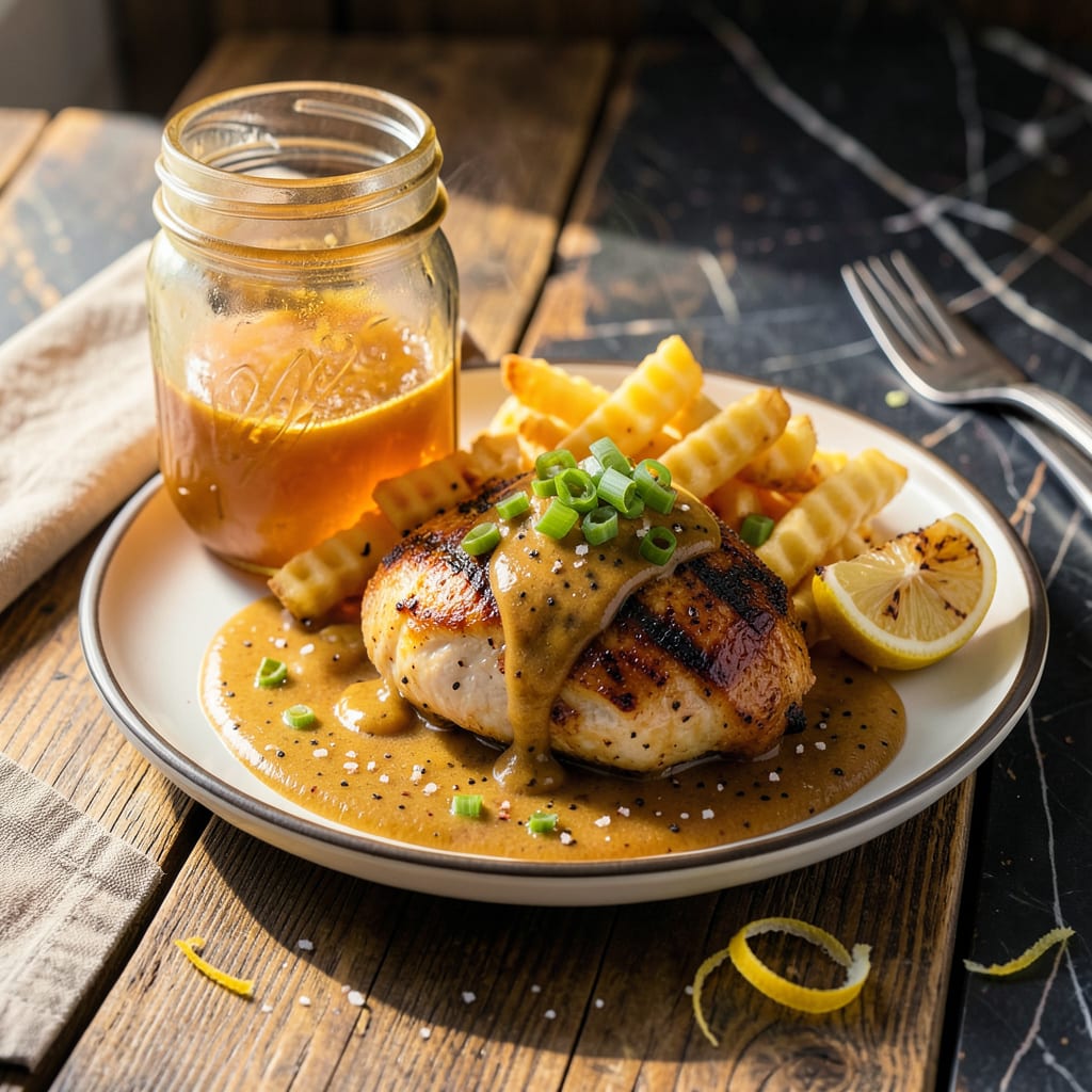 Visual representation of Roy Rogers Gold Rush Sauce Recipe: Copycat Version Made Easy