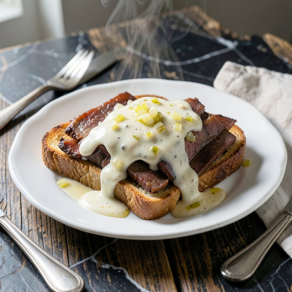 Shit on a Shingle Recipe: Classic Creamed Chipped Beef on Toast