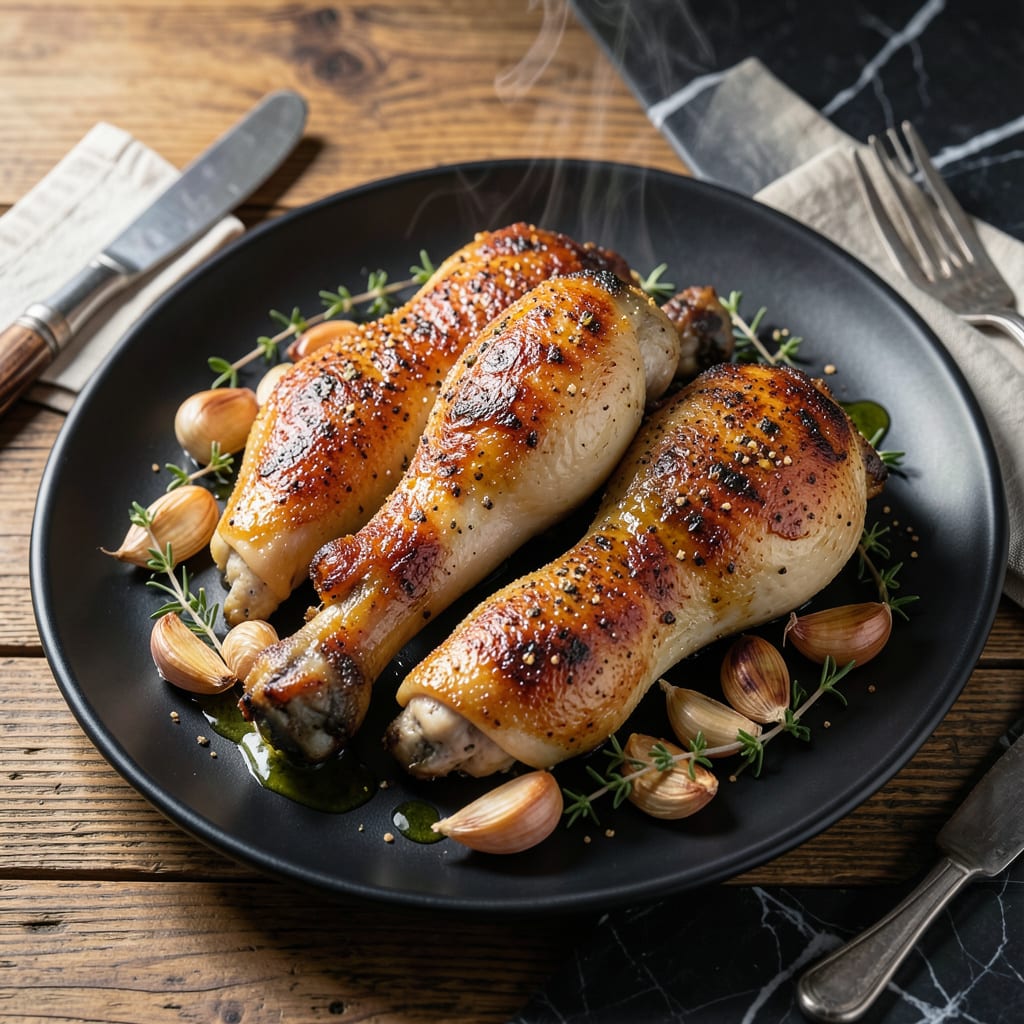 Skin On Bone In Chicken Thighs Recipe: Smoky Paprika Rub with Juicy Centers detailed visual guide