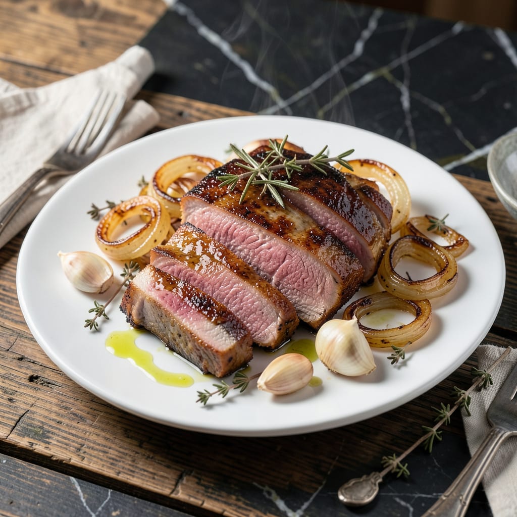 Slow Cooker Pork Tenderloin Recipe: Melt in Your Mouth Herb Infused Feast illustration with key details
