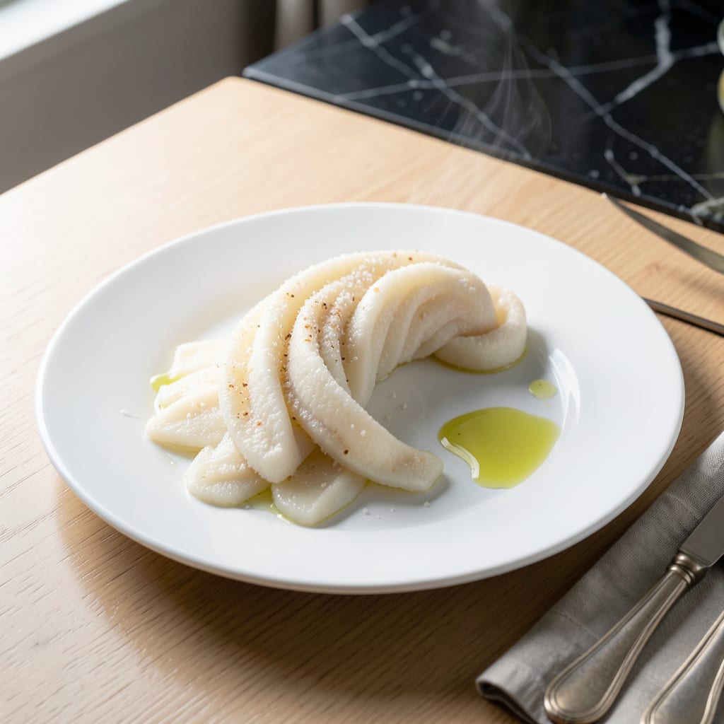 Snow Leg Surimi Recipe: Flaky Crab Stick Delight detailed visual guide