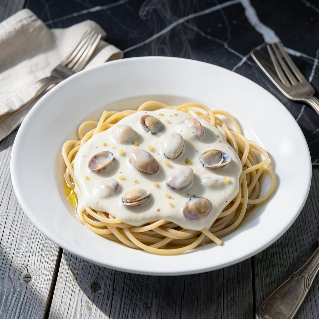 Snow's White Clam Sauce Recipe: Briny Elegance for Pasta Night detailed visual guide