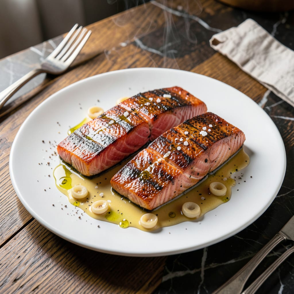 Complete Sockeye Salmon Recipe Pan: Flaky Perfection With Crispy Skin overview image