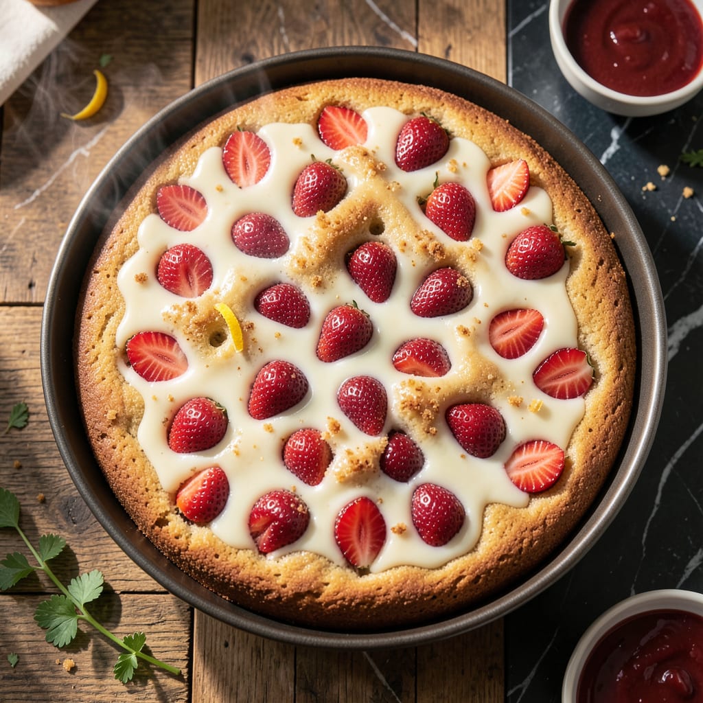 Comprehensive Strawberry Poke Cake Recipe With Sweetened Condensed Milk: Moist Layers With Berry Burst visual reference