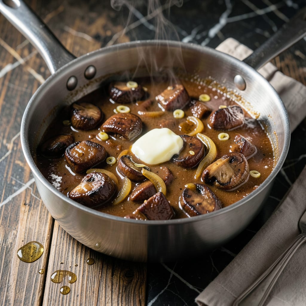 Comprehensive Texas Roadhouse Portobello Mushroom Sauce Recipe: Steakhouse Style Richness for Grilled Meats visual reference