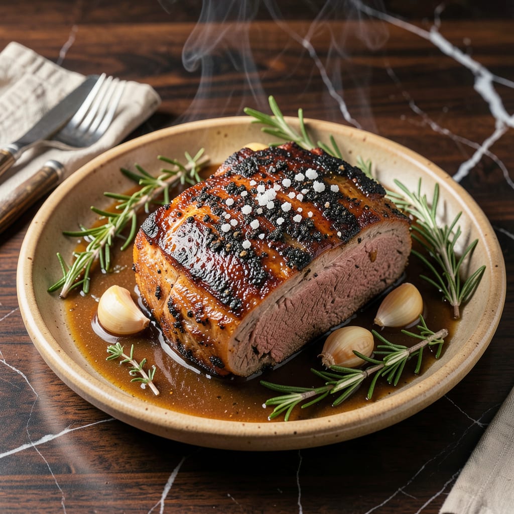 Visual representation of Texas Roadhouse Prime Rib Au Jus Recipe: Steakhouse Style Richness at Home
