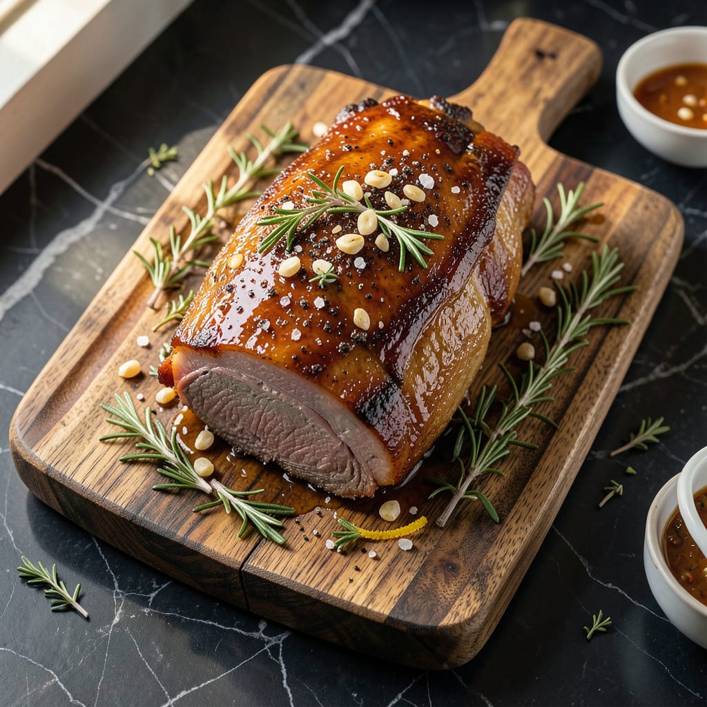 Visual representation of The Best Standing Rib Roast Recipe: Herb Crusted Holiday Masterpiece