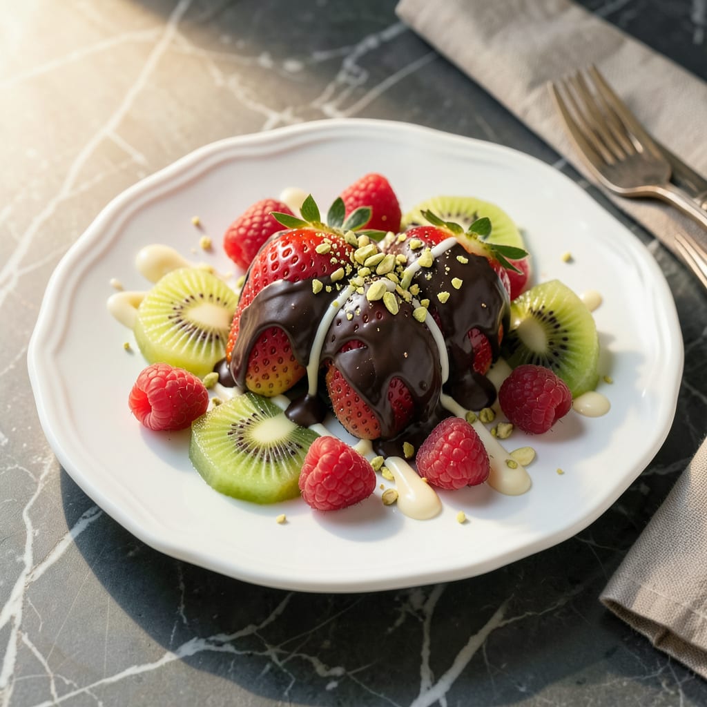 Tru Fru Recipe: Easy Steps for Delicious Frozen Chocolate Covered Fruit example with annotations