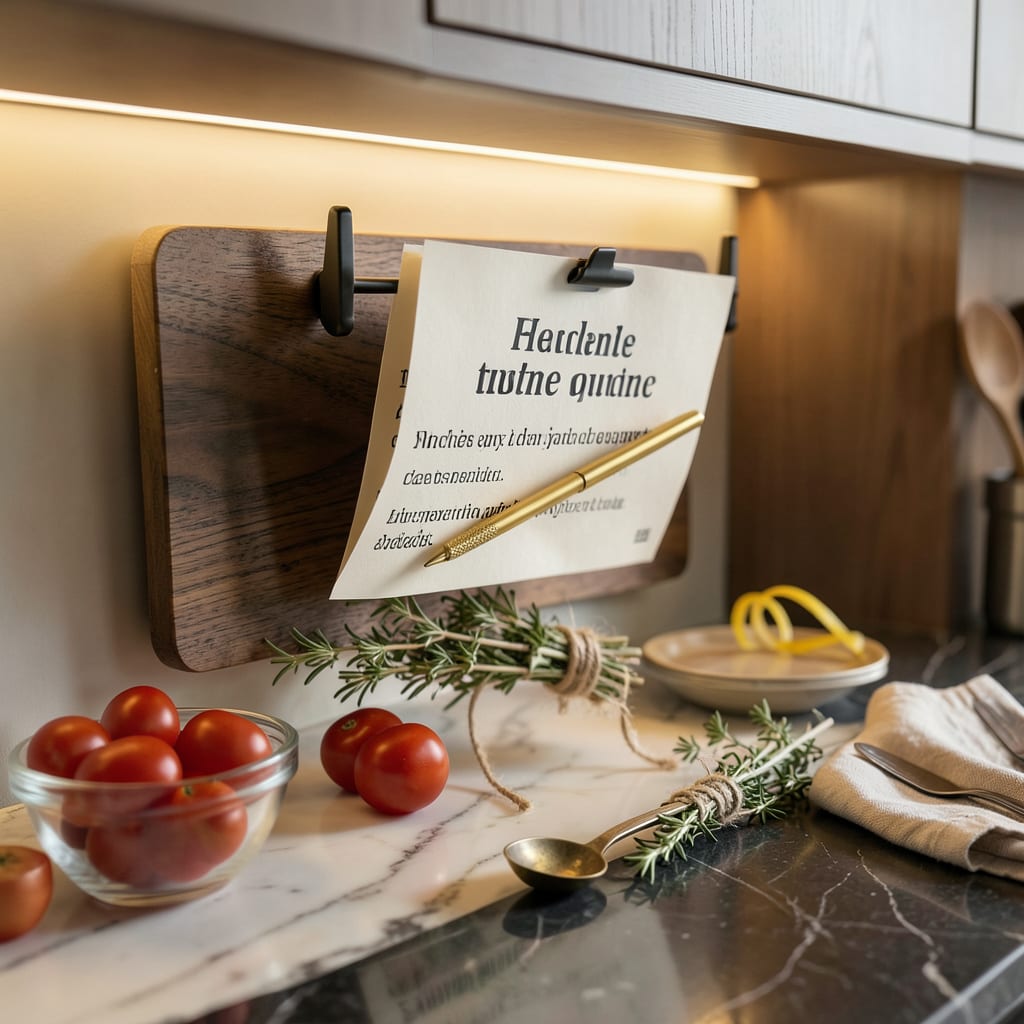 Comprehensive Under Cabinet Recipe Holder: Best Options and Easy Installation Tips visual reference