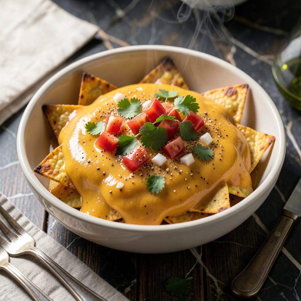 Velveeta Nacho Cheese Recipe: Smooth and Bold Game Day Dip example with annotations