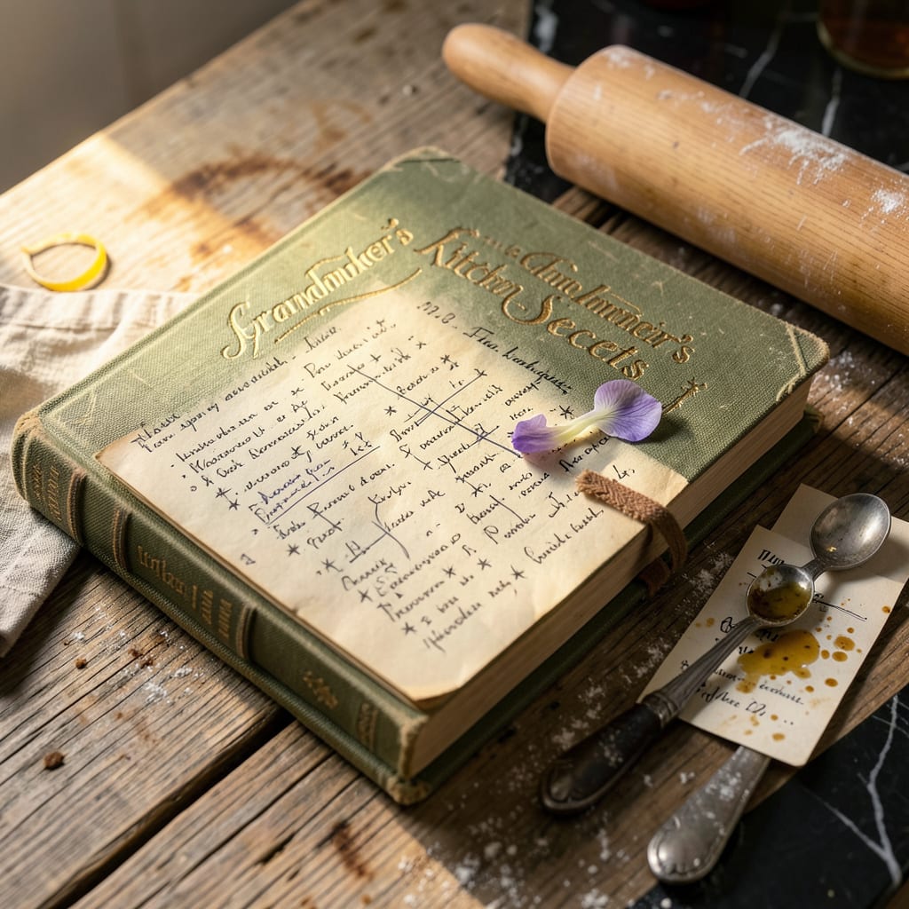 Vintage Recipe Book: Best Picks for Authentic Home Cooking example with annotations