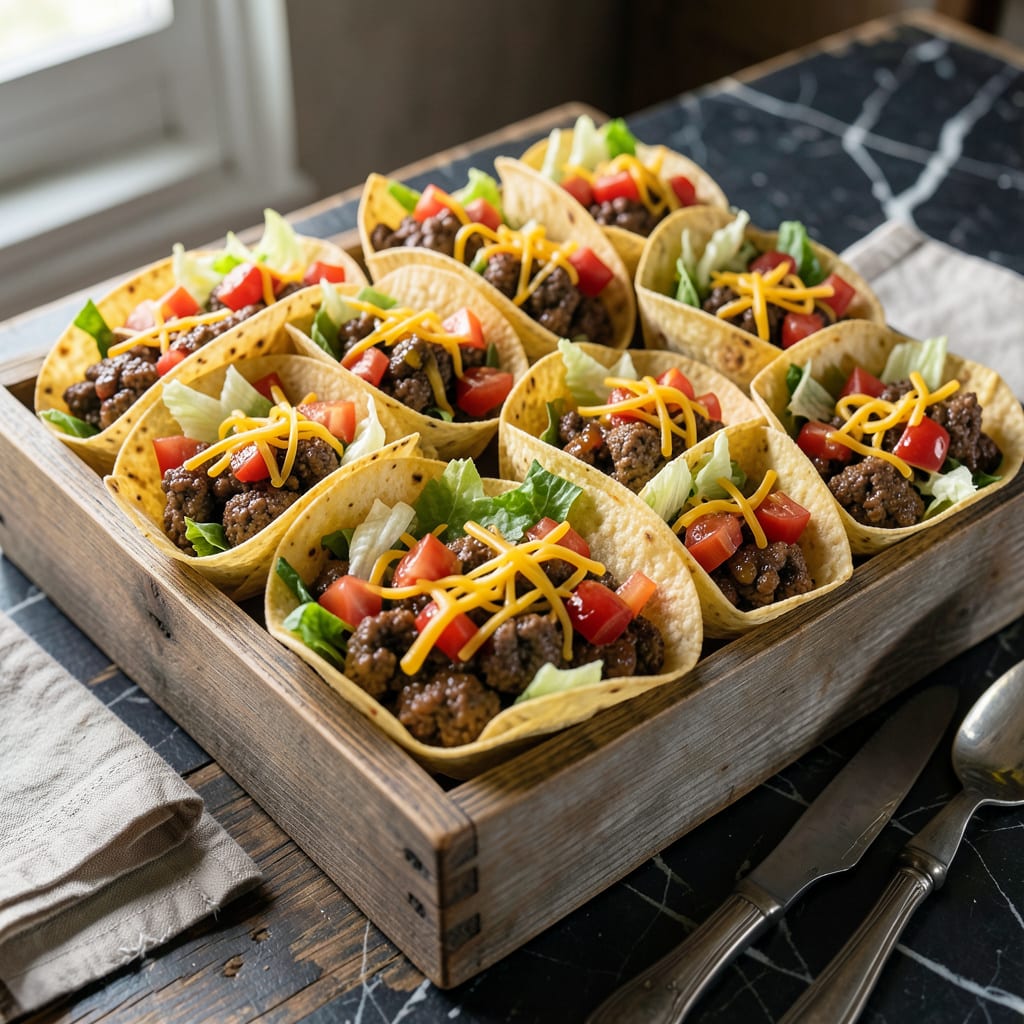 Complete Walking Tacos for 100 Recipe: Party Ready Portable Feast overview image
