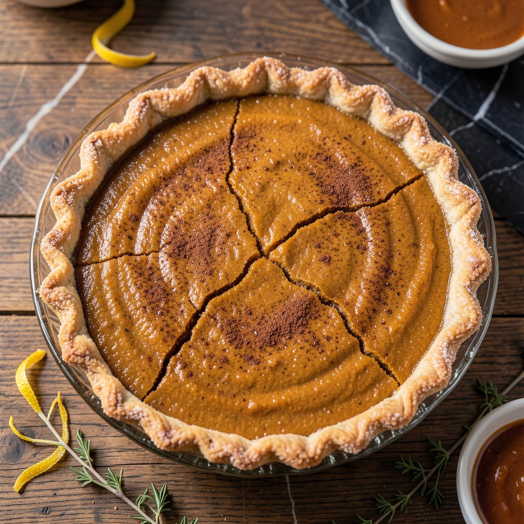 Wegmans Pumpkin Pie Recipe: Spiced Custard in a Flaky Crust detailed visual guide