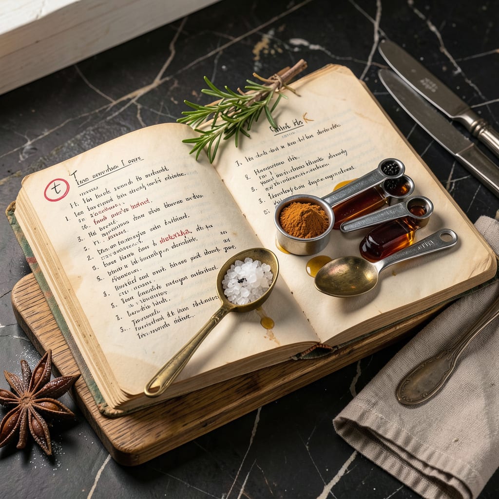 What Does T Mean in a Recipe: Measurement Explained Simply example with annotations