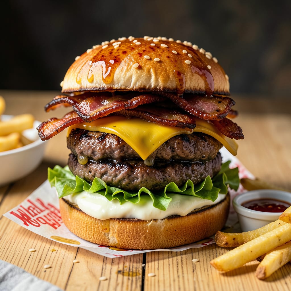 Complete Whataburger Sweet and Spicy Bacon Burger Recipe: Step by Step Copycat Guide overview image