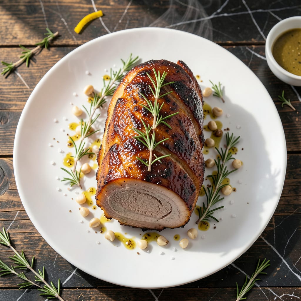 Whole Roasted Pork Loin Recipe: Herb Crusted Succulence for Sunday Dinner detailed visual guide