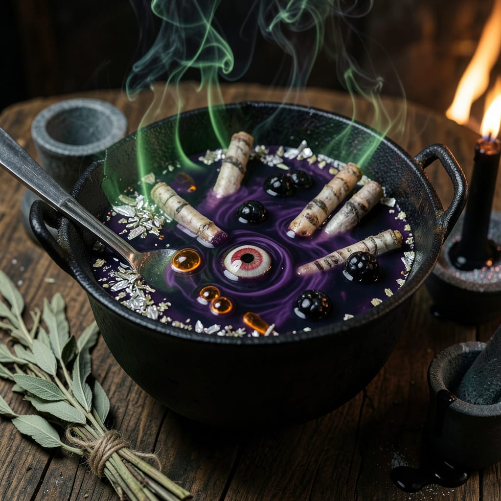 Witch Recipe: Spooky Halloween Dessert With Step-by-Step Guide