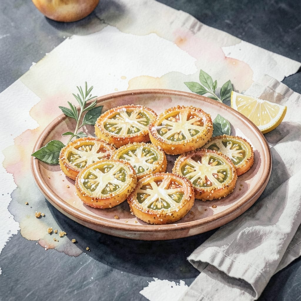 Fried Green Tomatoes Recipe Cornmeal: Crispy Golden Slices With Tangy Kick