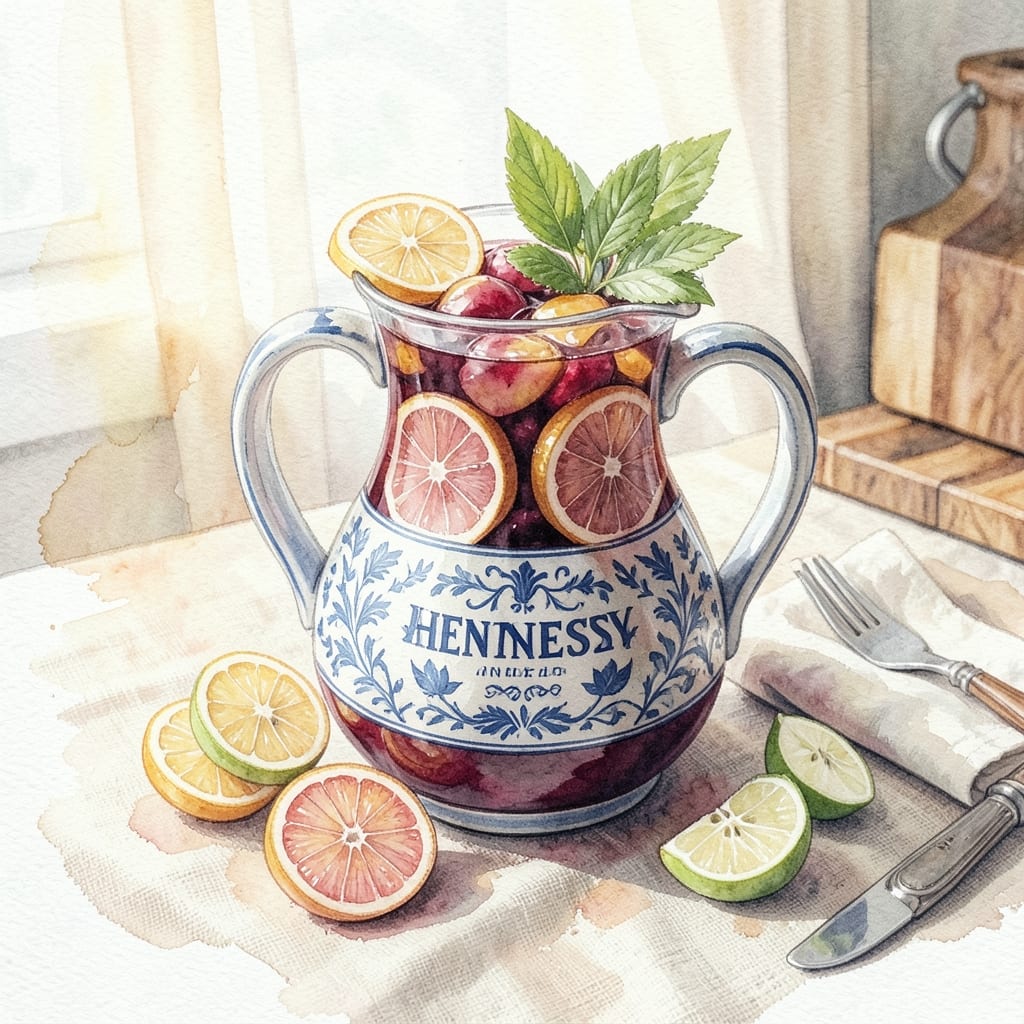 Sangria Recipe With Hennessy: Bold Citrus Infusion With Oaky Depth