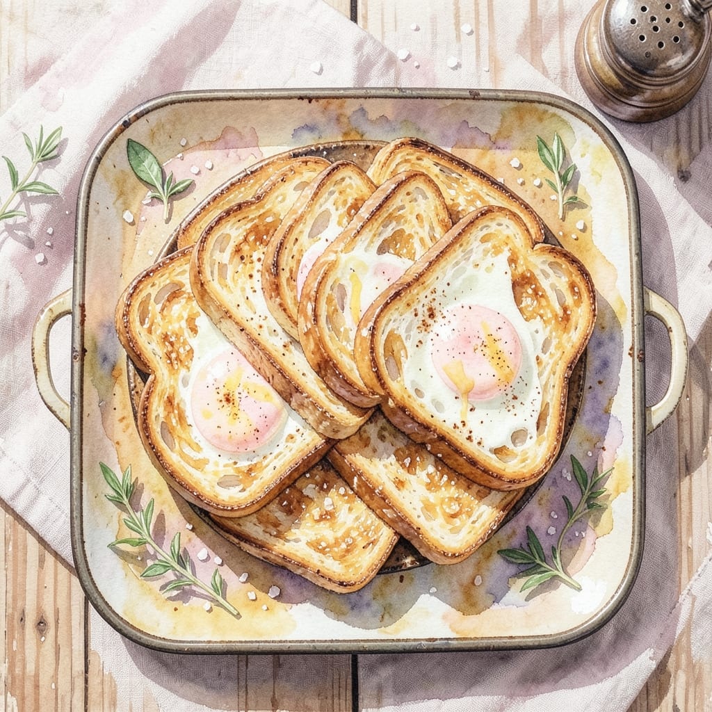 French Toast Recipe Griddle: Golden Crust and Custardy Centers