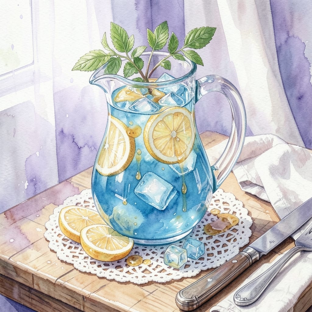Blue Lemonade Recipe for Baby Shower: Vibrant Citrus Sip for Celebrations