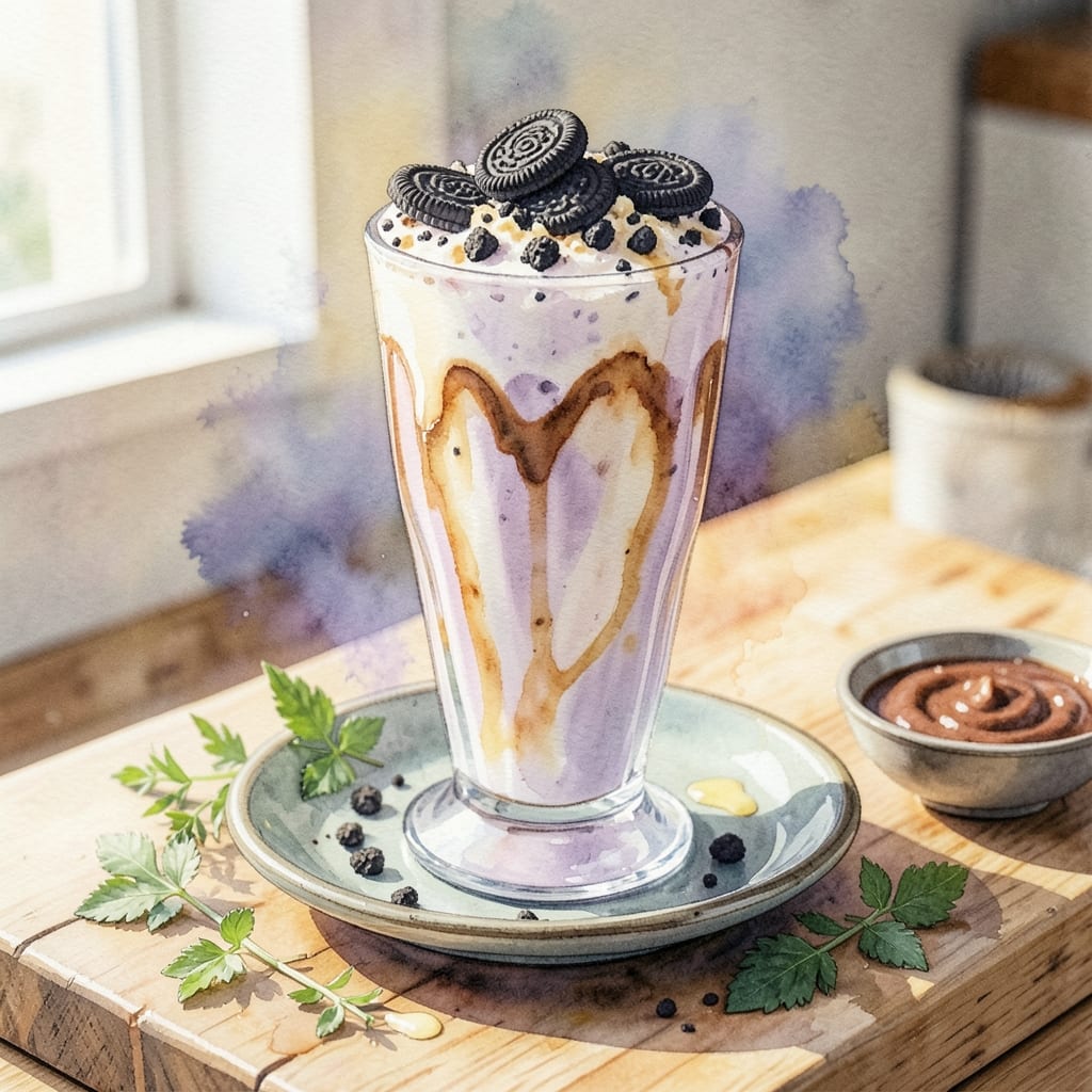 Oreo Milkshake Recipe No Ice Cream: Cookie Crunch Without the Dairy