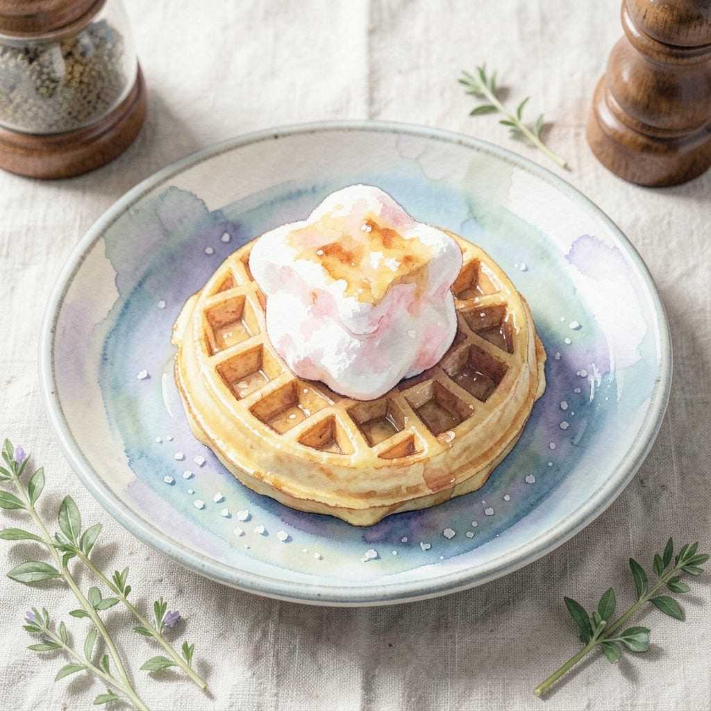 Waffle Recipe Salty Marshmallow: Sweet and Salty Morning Delight