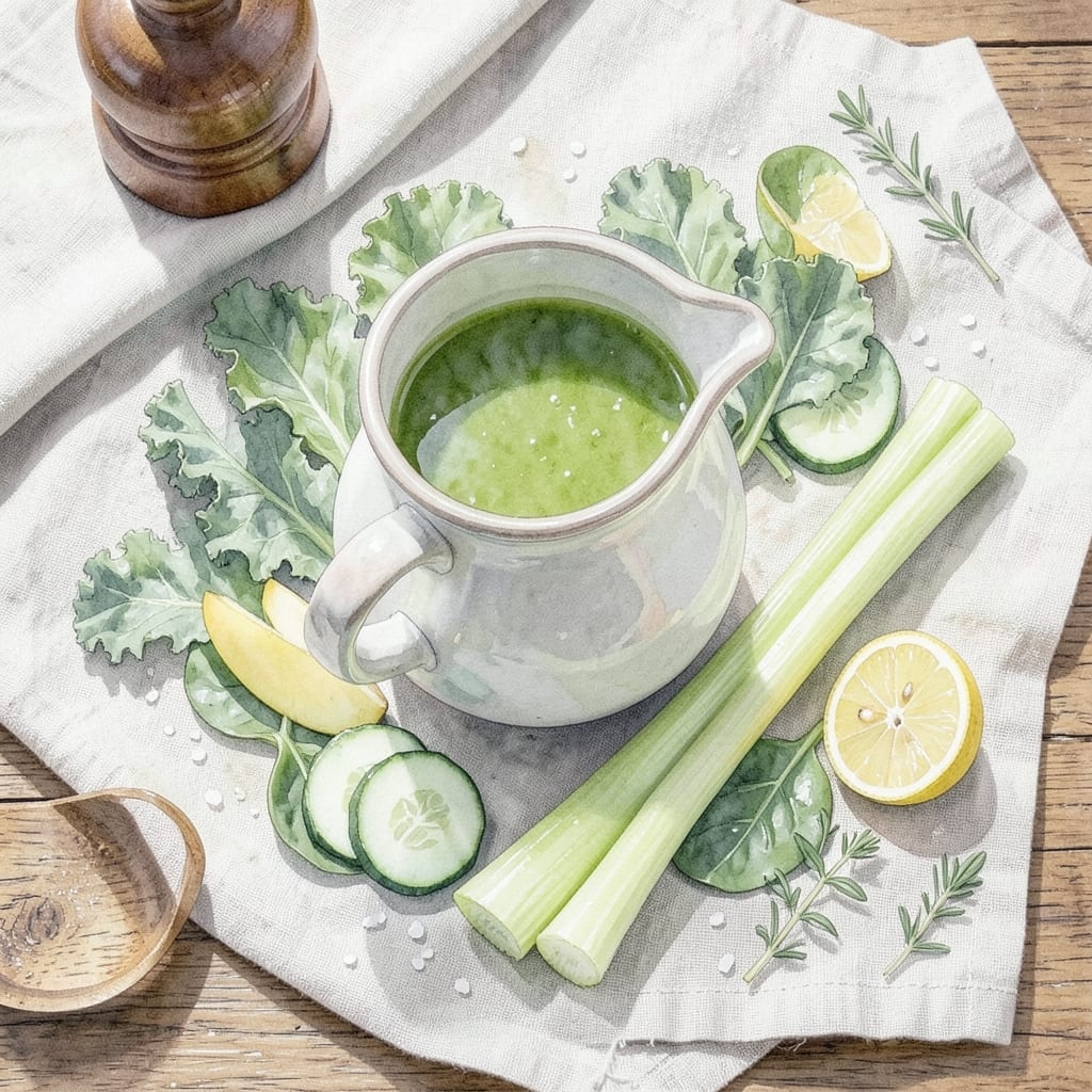 Best Green Juice Recipe for Gut Health: Digestive Boost in Every Sip